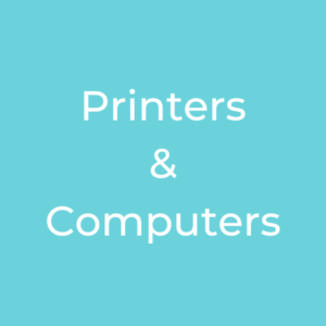 Recent project subject matters: Printers and computers